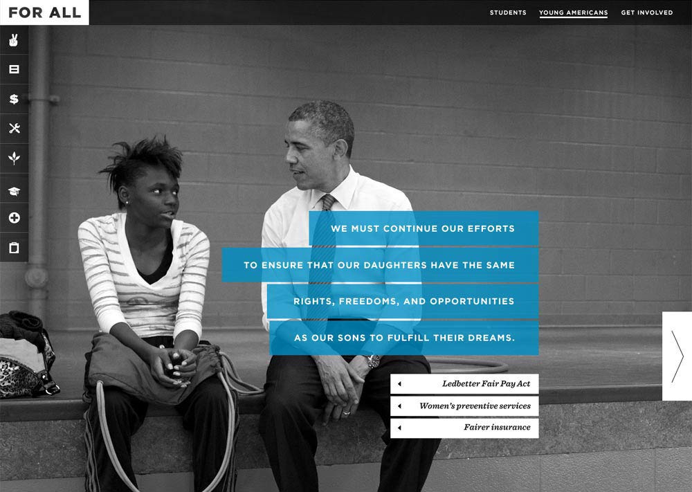 Website geared toward younger voters