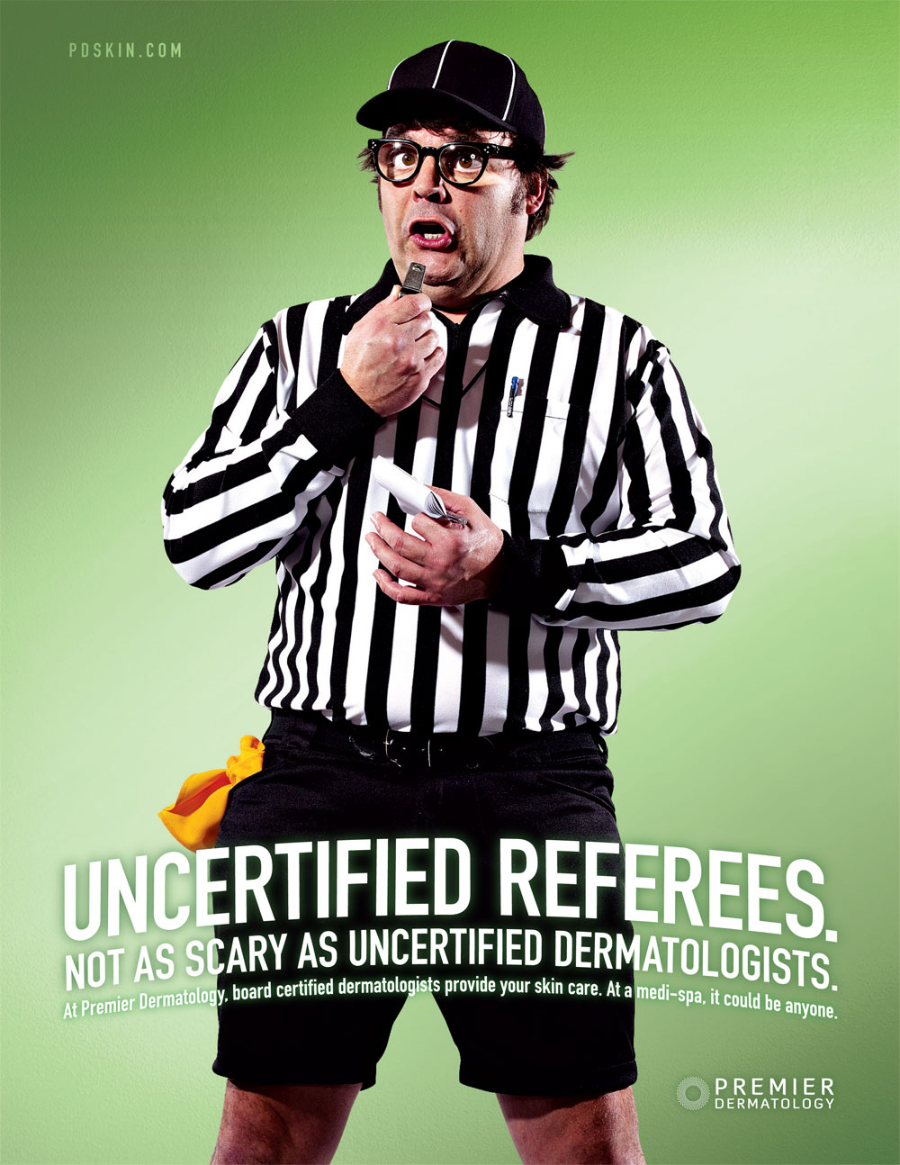 An unqualified referee